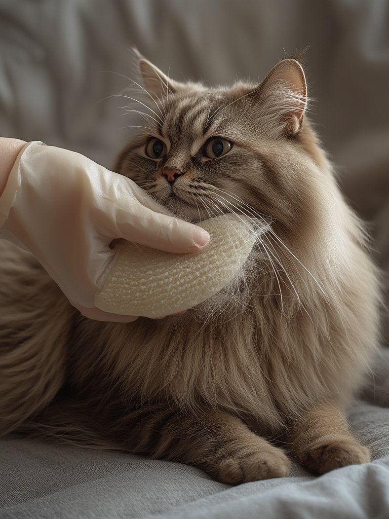 pet hair remover glove - Illustration 2