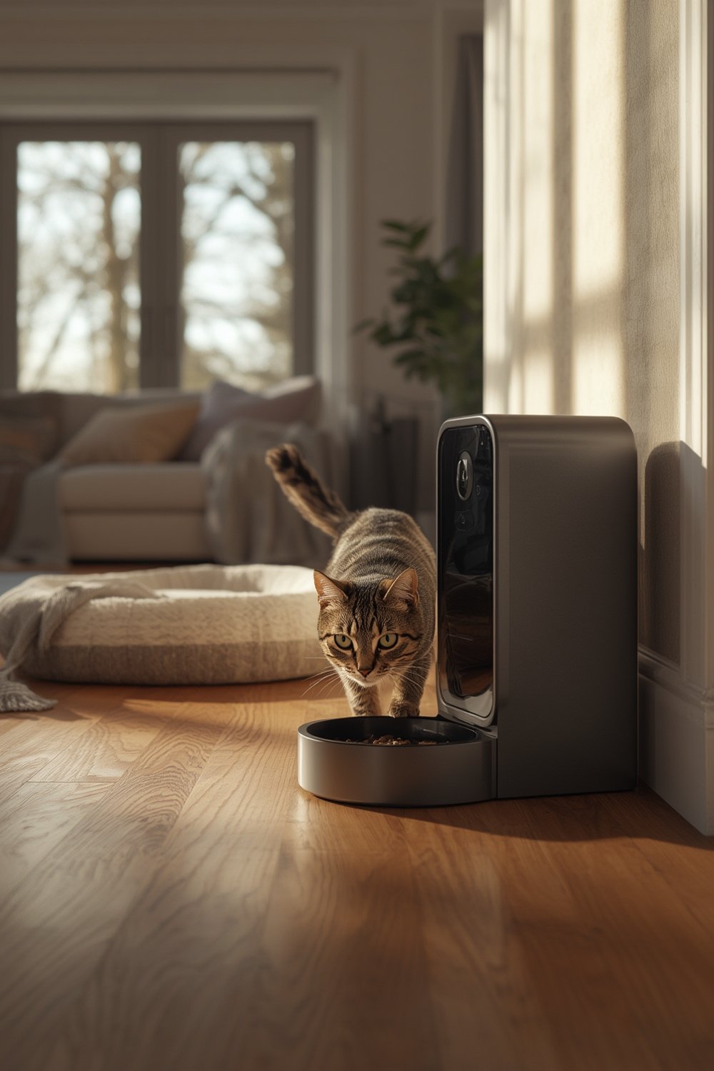 cat feeder product view