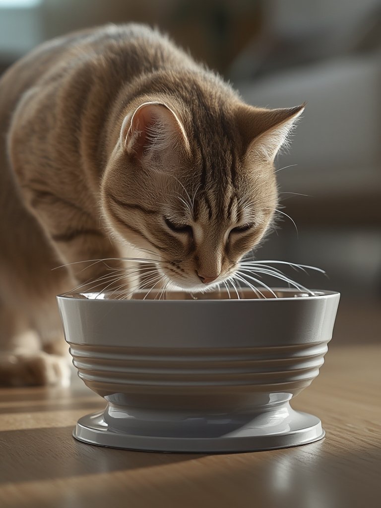 elevated catbowls in action